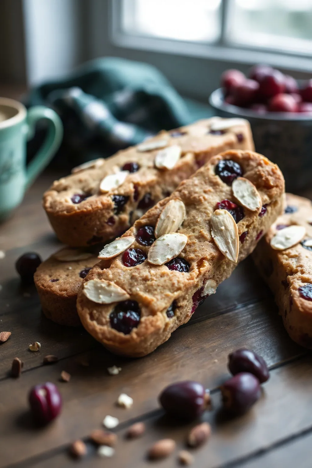 Cranberry Almond Biscotti: A Crunchy Delight