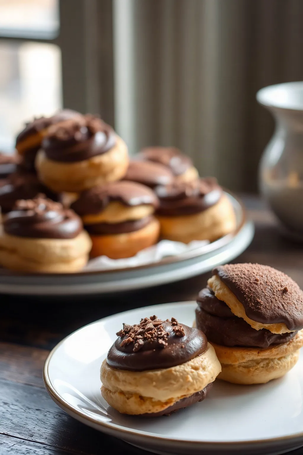 Decadent Chocolate Cream Puffs