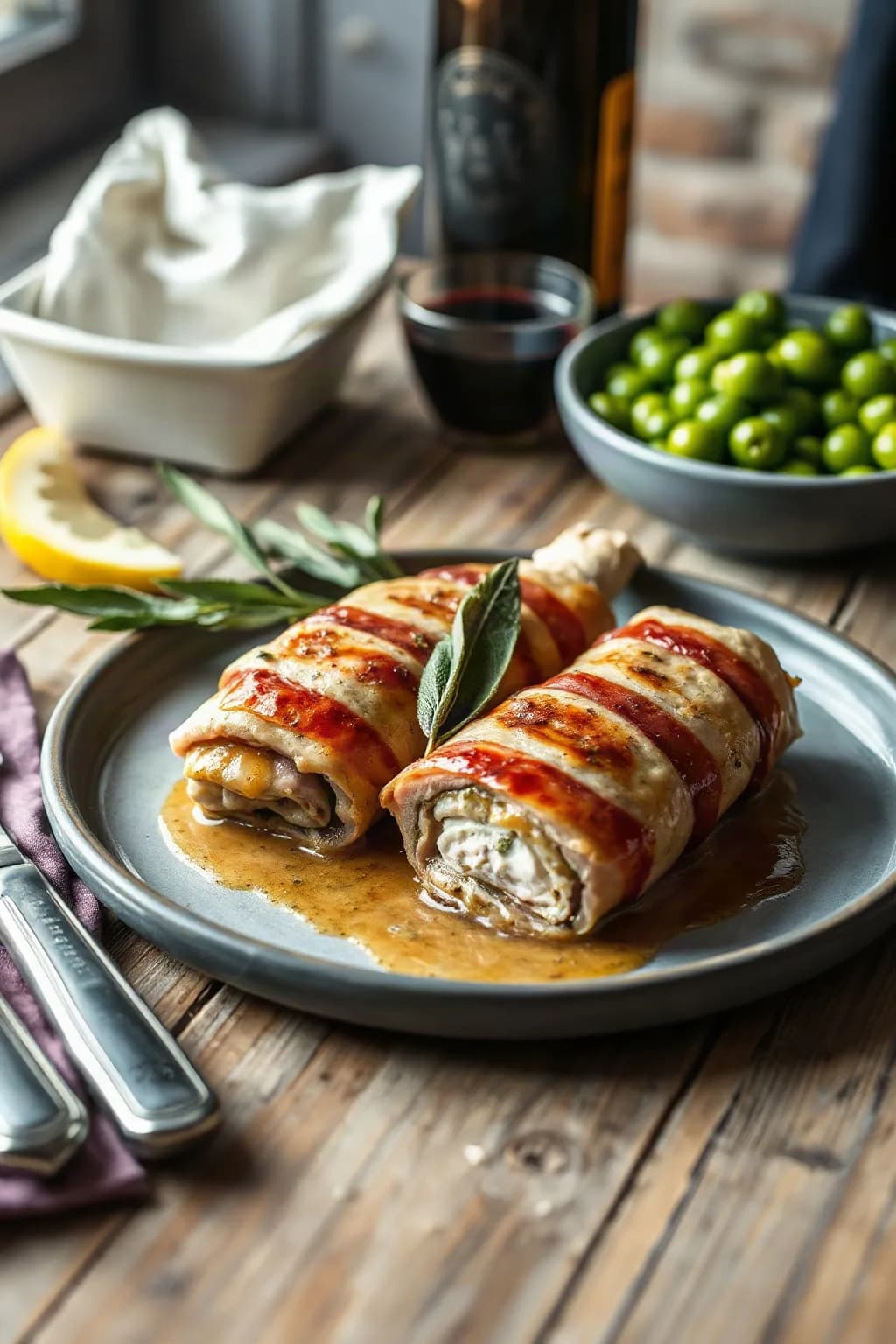 Saltimbocca de Porc Classique