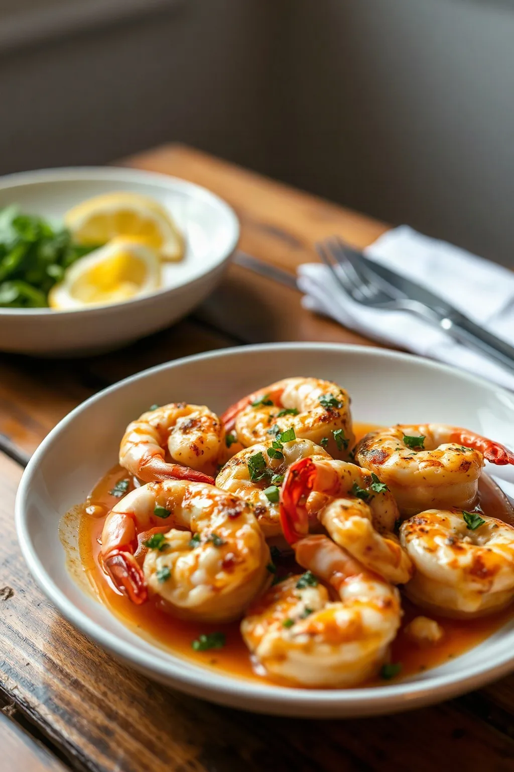 Garlic Parmesan Baked Shrimp Delight