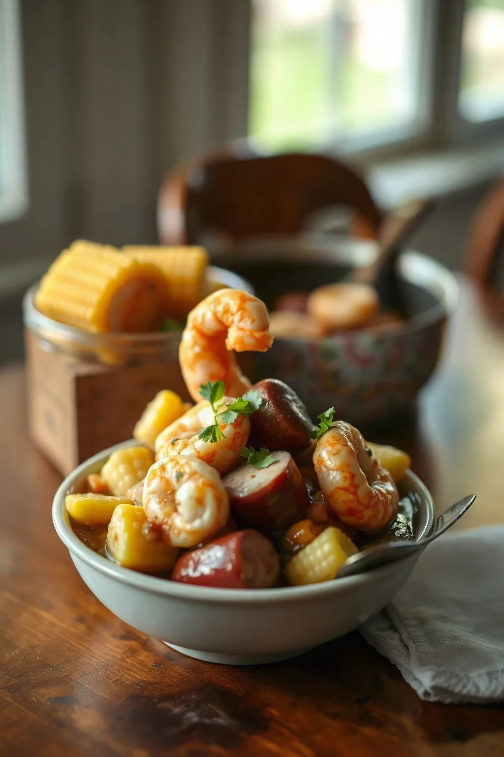 Estofado de Mariscos al Estilo Frogmore