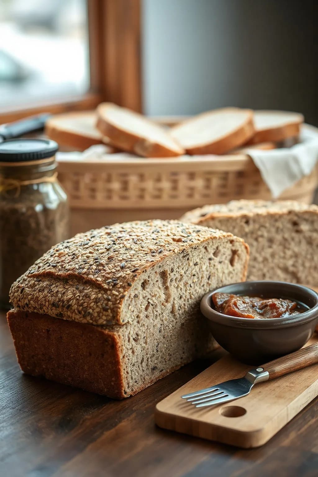 Hearty Multigrain Seeded Bread