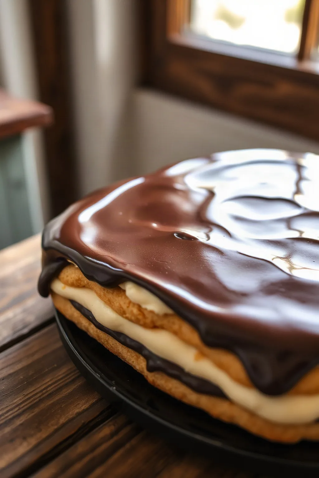 Delicious Chocolate Eclair Cake