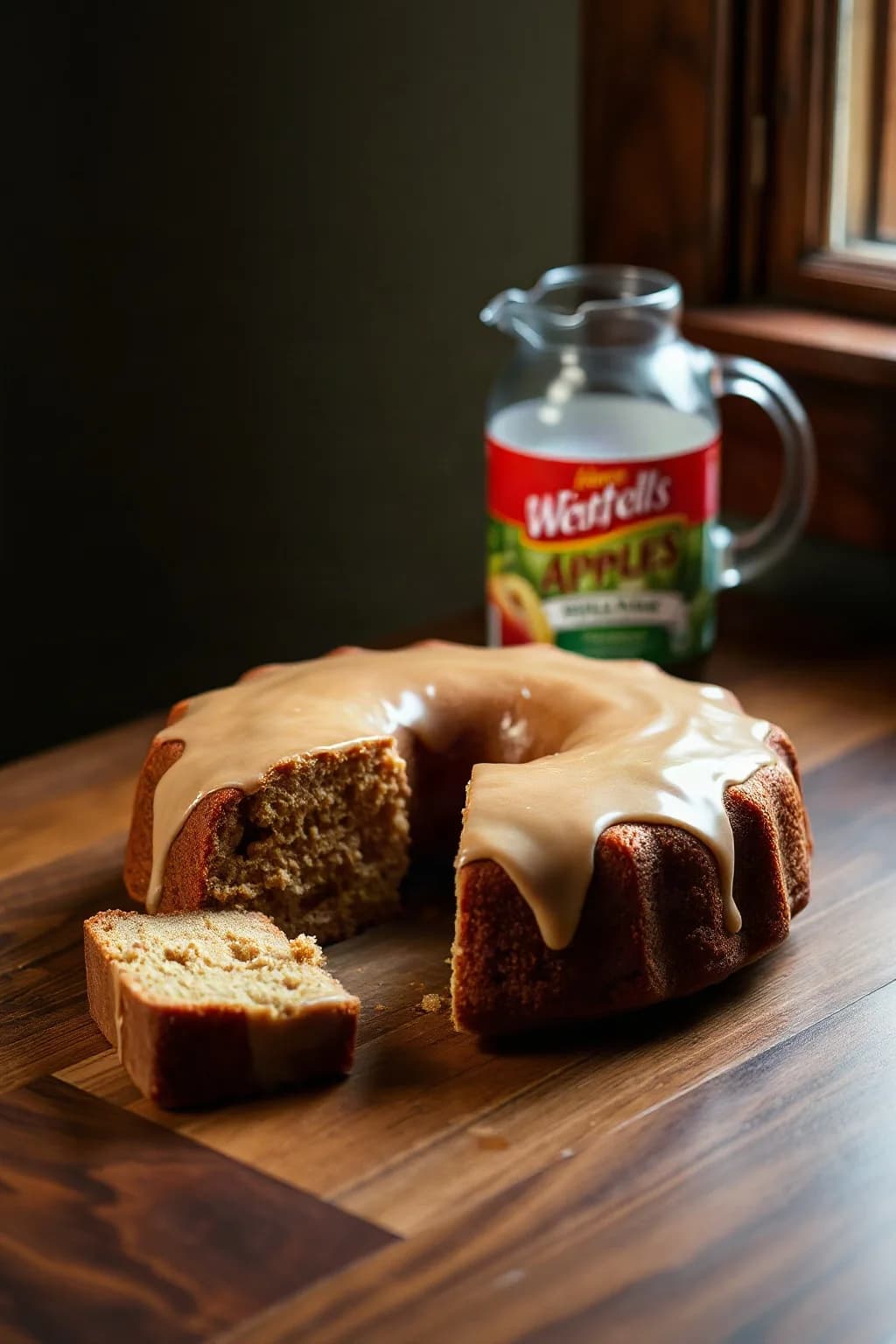 James Westfall's Classic Applesauce Cake