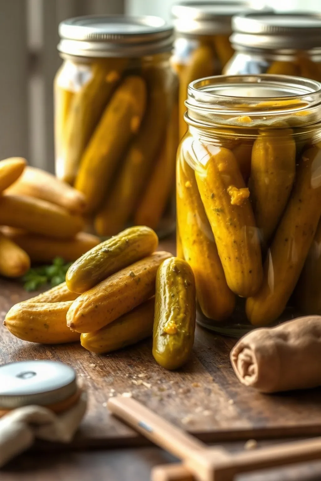 Classic Canadian Mustard Pickles Recipe