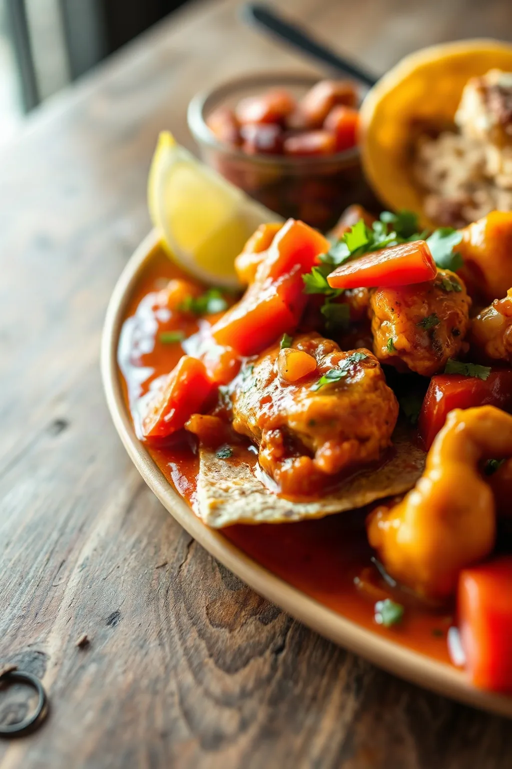 Pollo en Salsa: Delicioso Platillo Mexicano