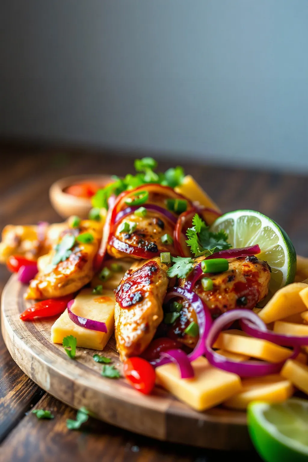 Marinada Fácil para Fajitas de Pollo