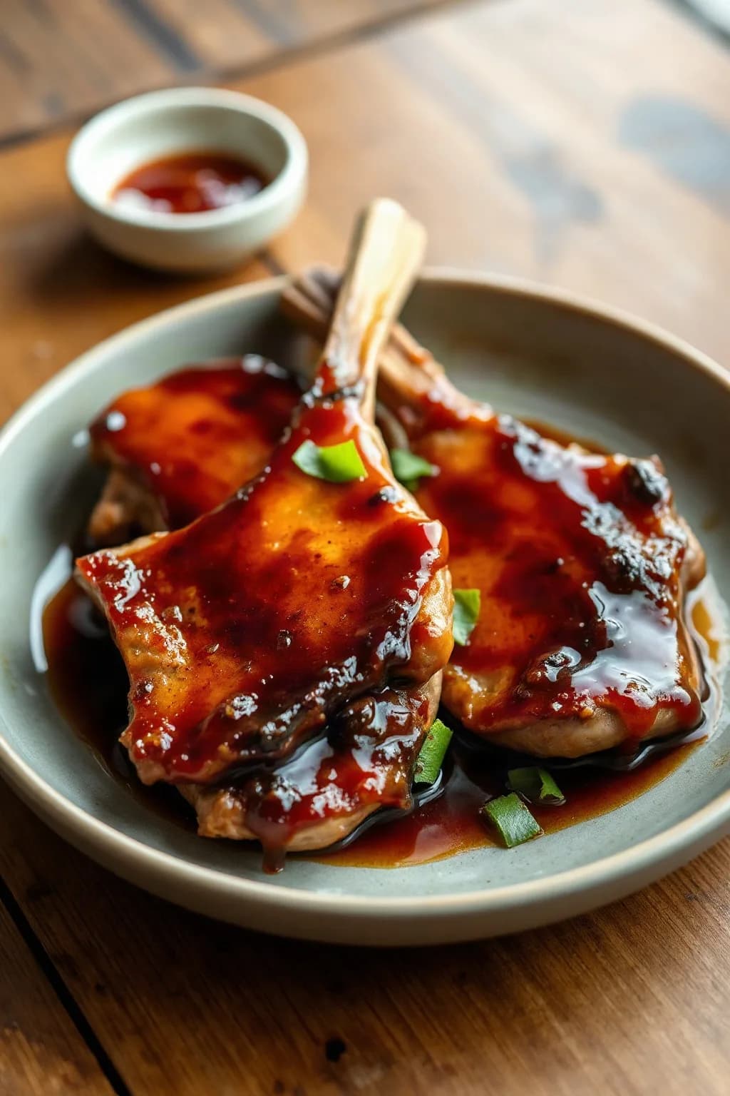 Chuletas de Cerdo Teriyaki Auténticas