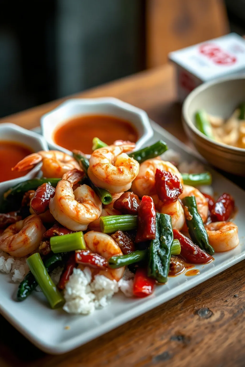 Crevettes Kung Pao Authentiques
