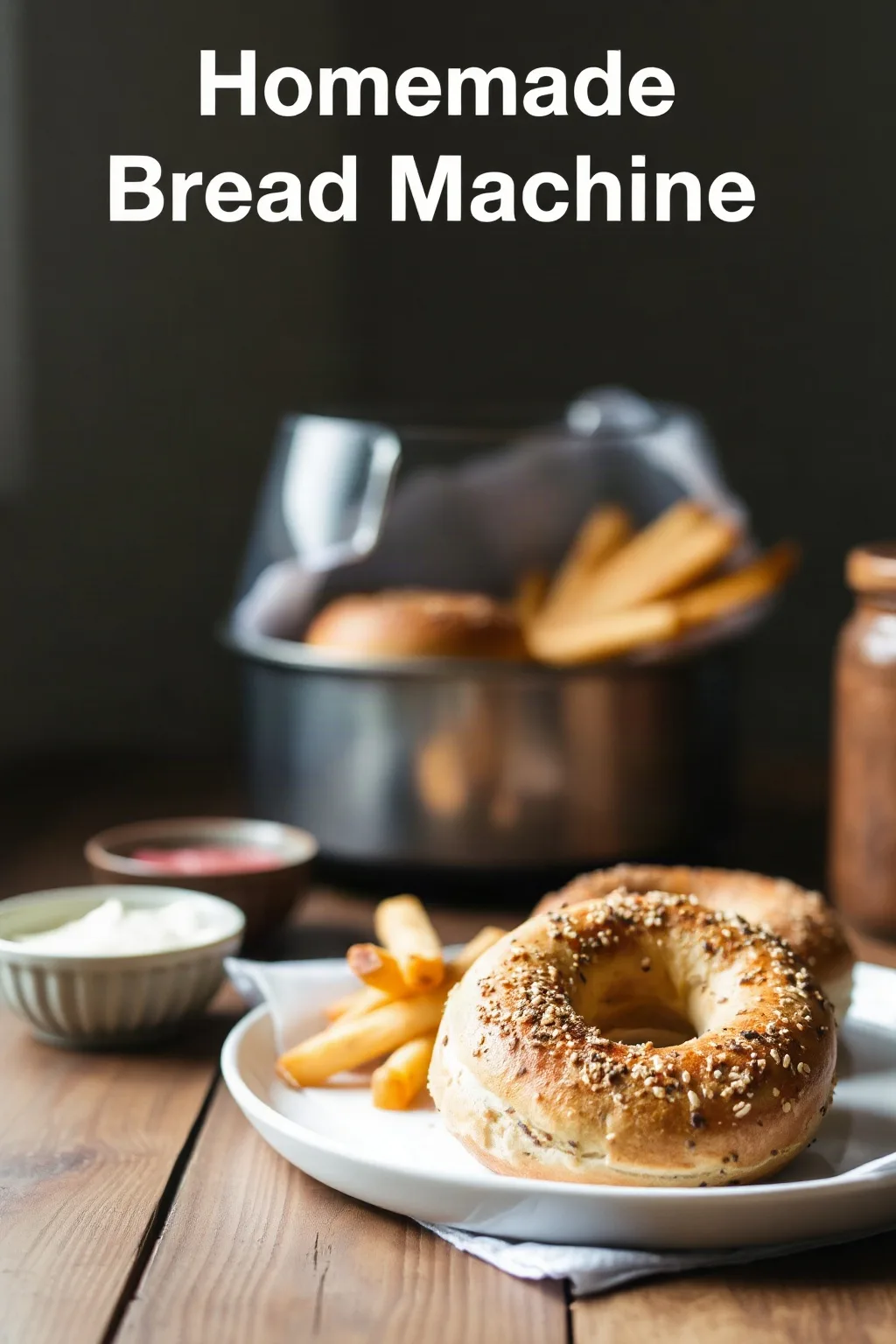 Homemade Bread Machine Bagels