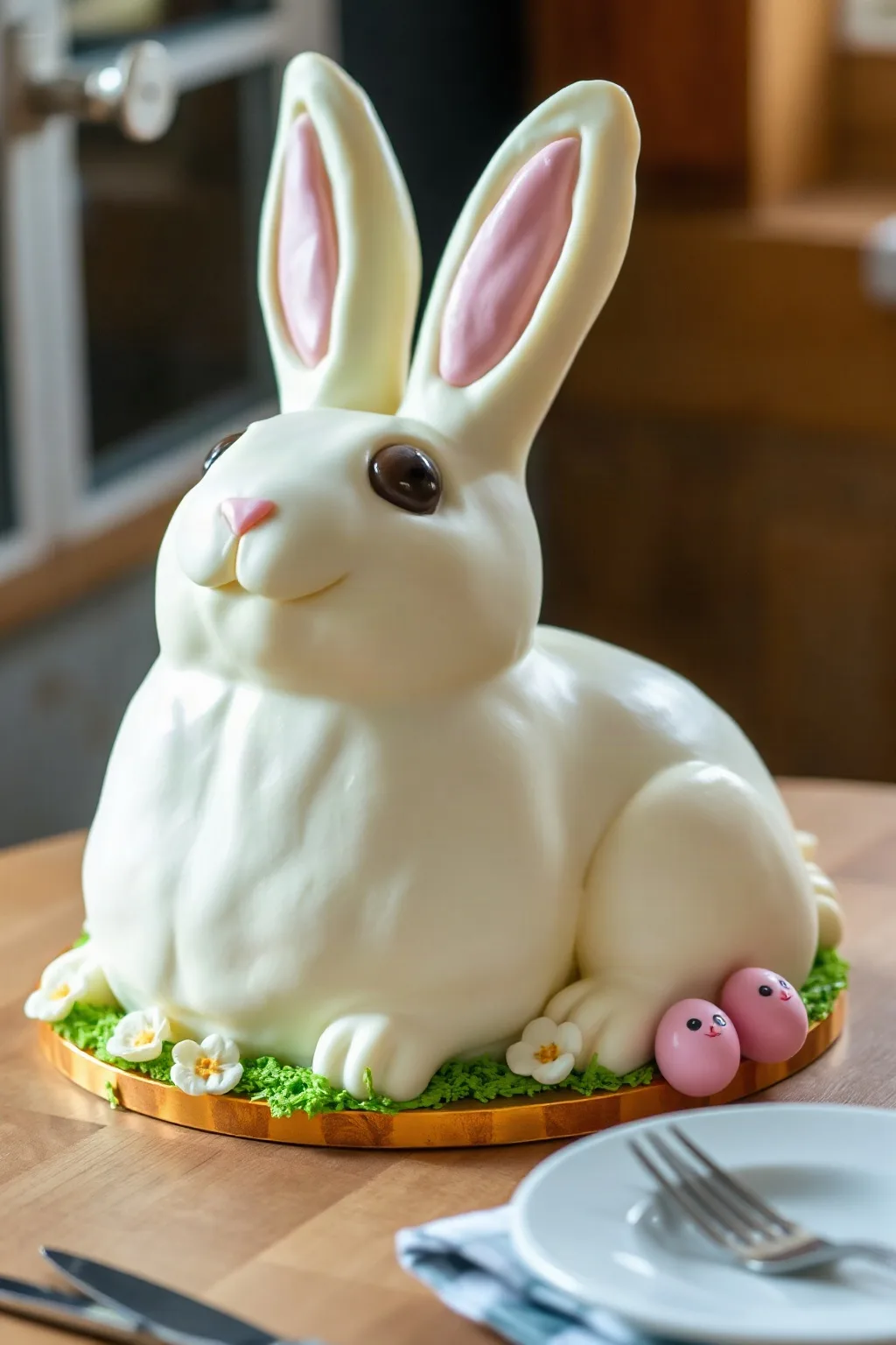 Pastel de Conejo Fácil para Pascua