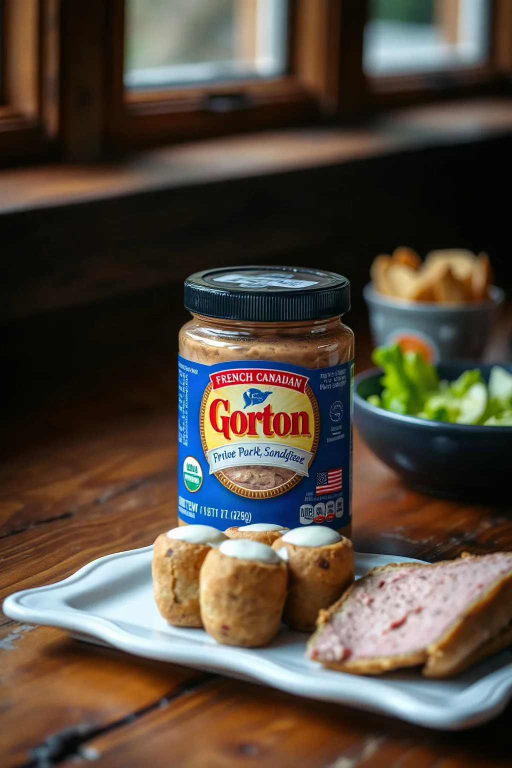 Cretons traditionnels: Tartinade de porc québécoise