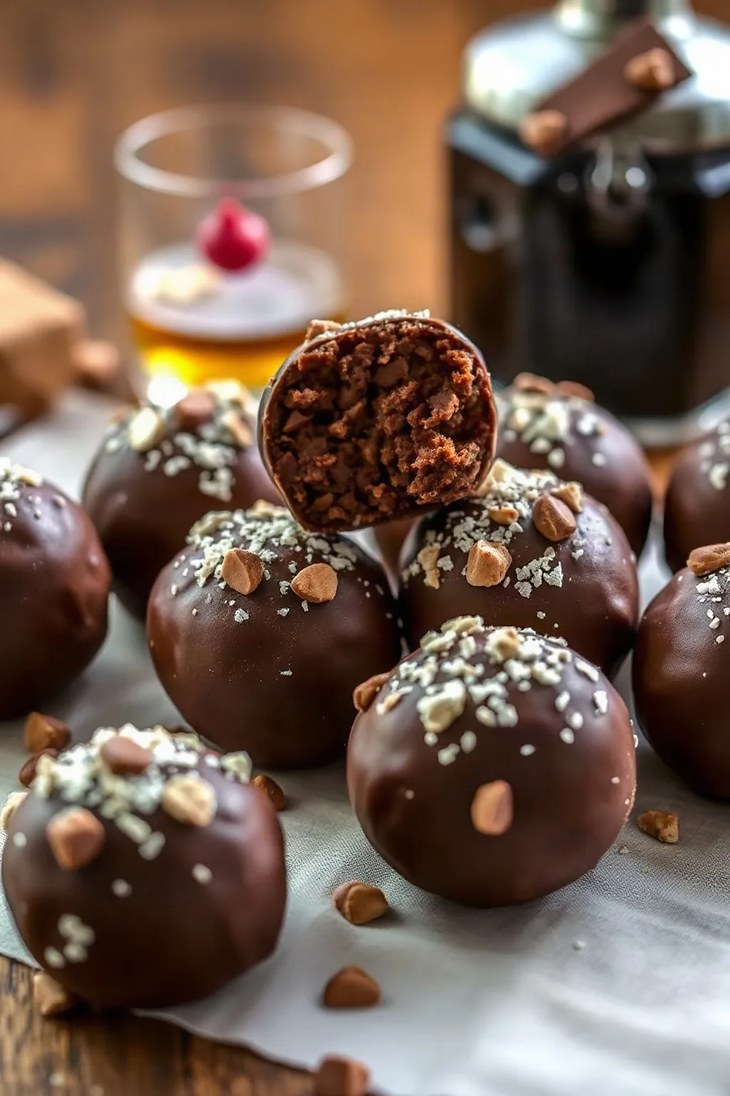 Decadent Chocolate Rum Balls