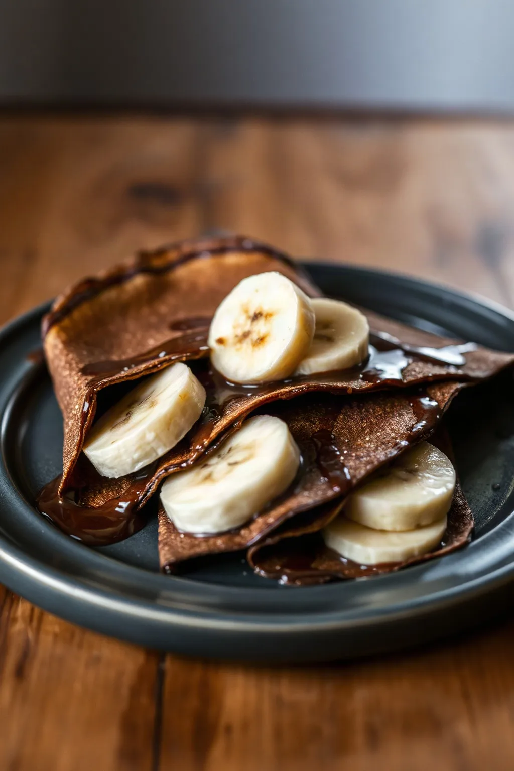 Delicious Chocolate Banana Crepes