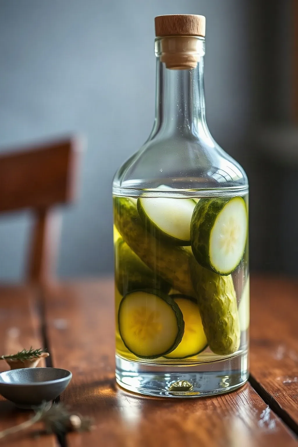 Homemade Dill Pickle Vodka Infusion