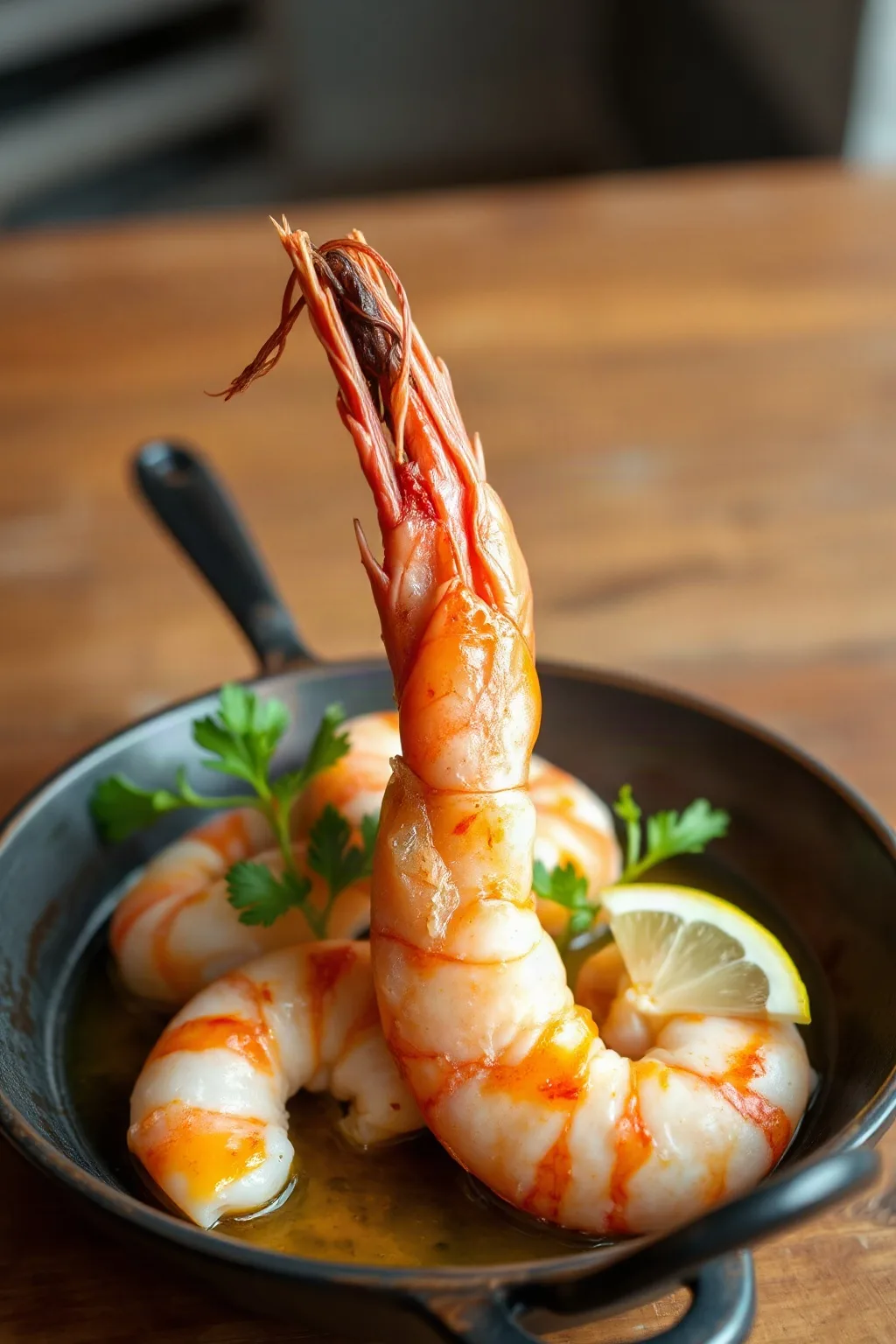 Authentic Portuguese Shrimp with Garlic and Lemon