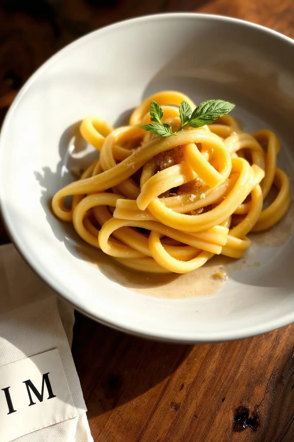 Bucatini Cacio e Pepe: Pasta Romana de Pastores