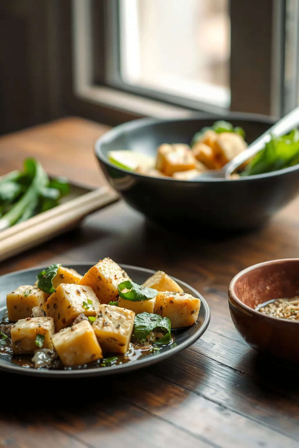 Wicked Garlic Tofu Sauté