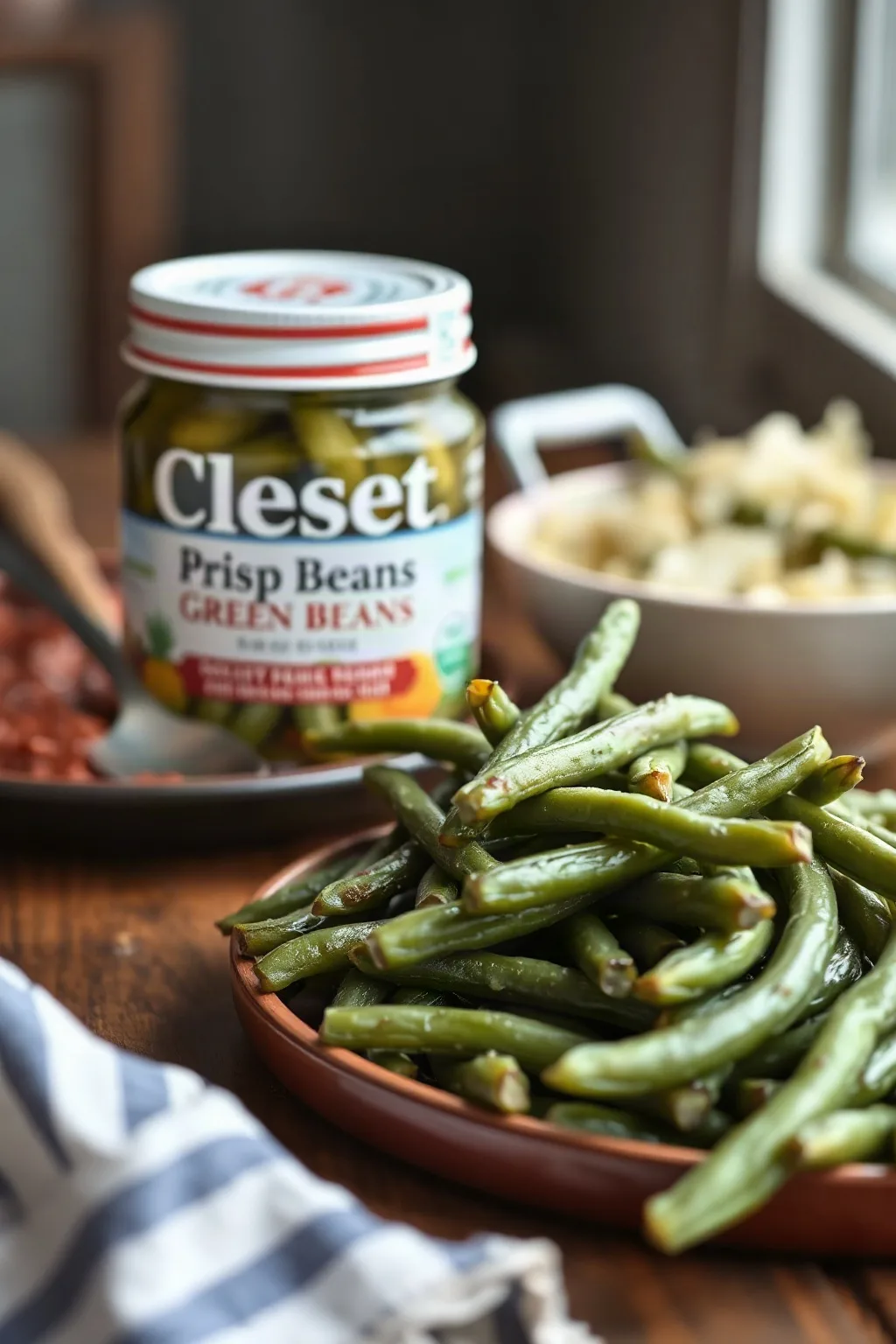Crisp Pickled Green Beans