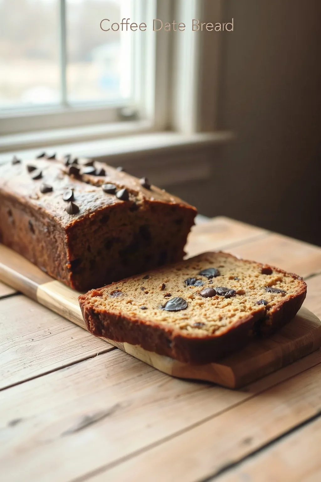 Delicious Coffee Date Bread