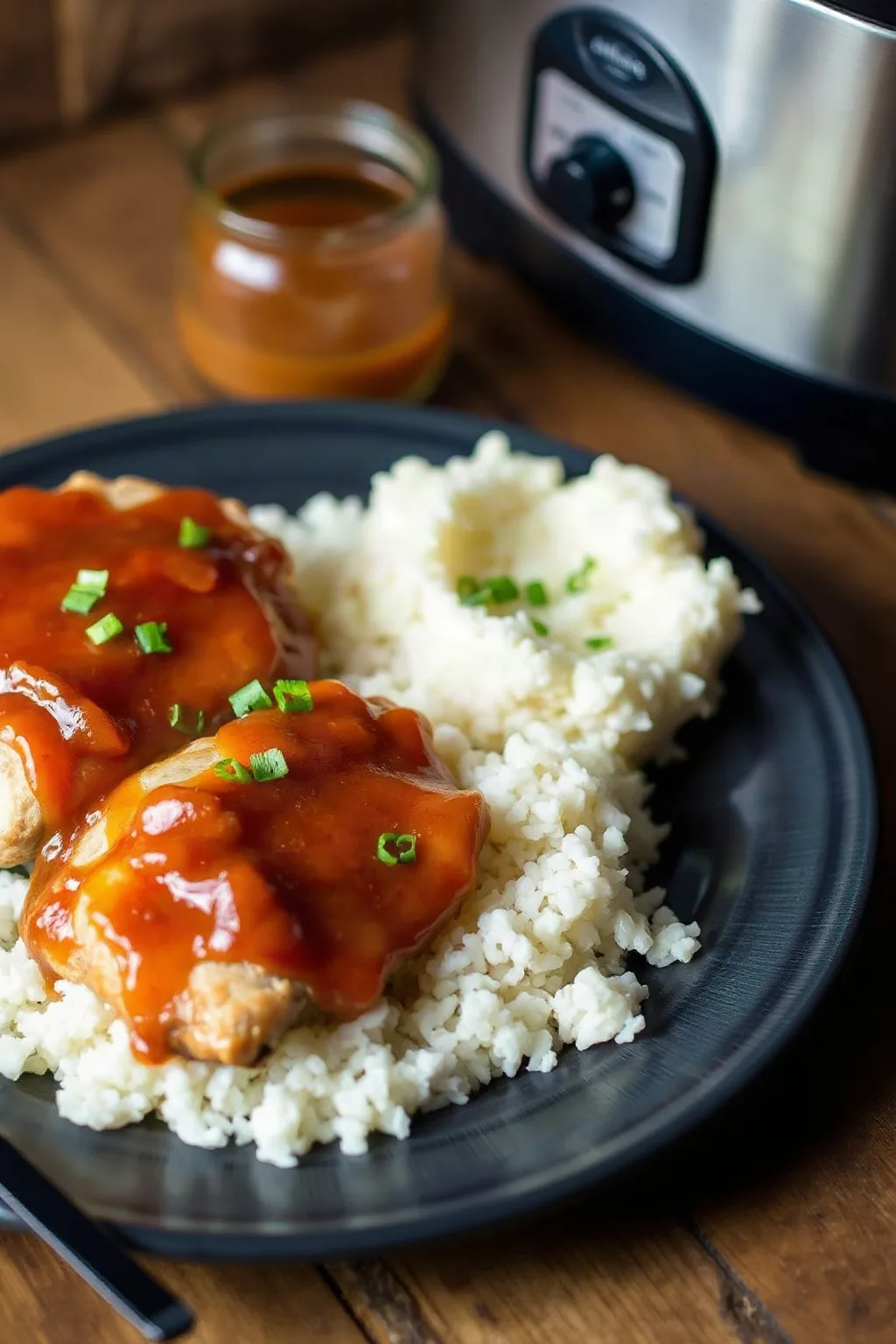 Easy Slow Cooker Sweet and Sour Pork Chops