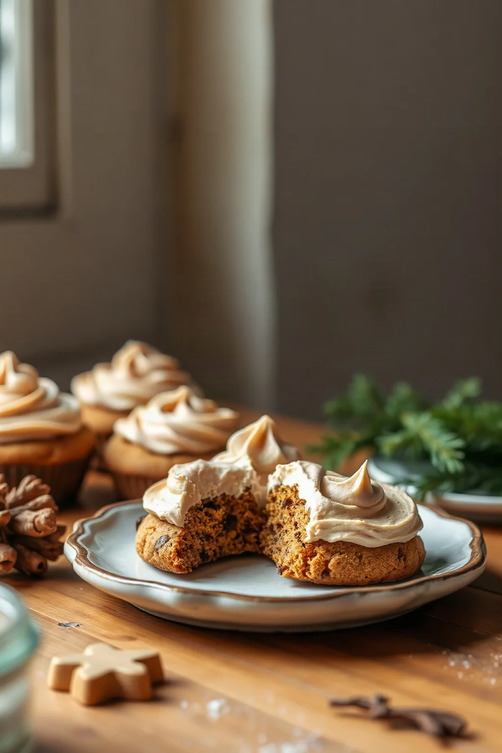 Delicious Gingerbread Frosting for Cookies