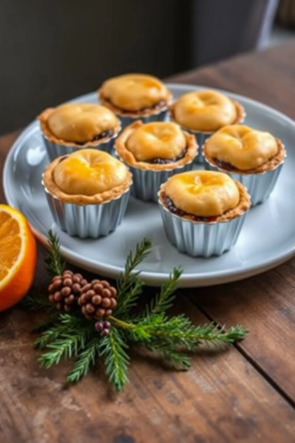 Mini Orange Mince Pies with Zesty Flavour