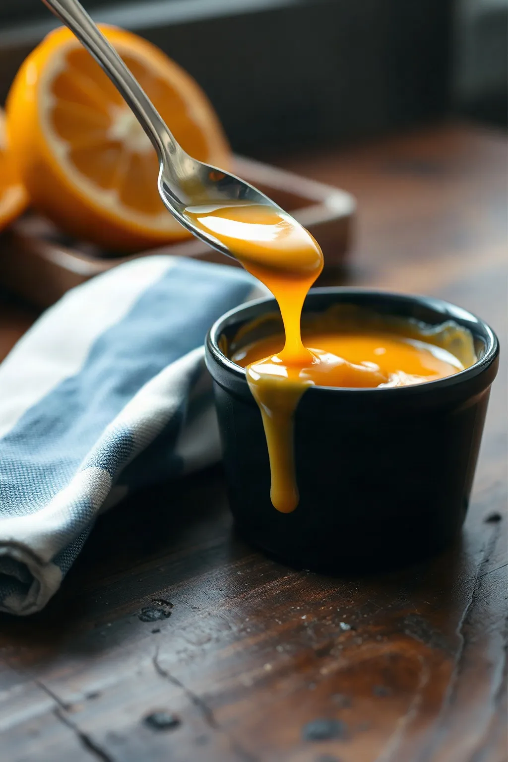 Salsa de Naranja Caliente para Postres