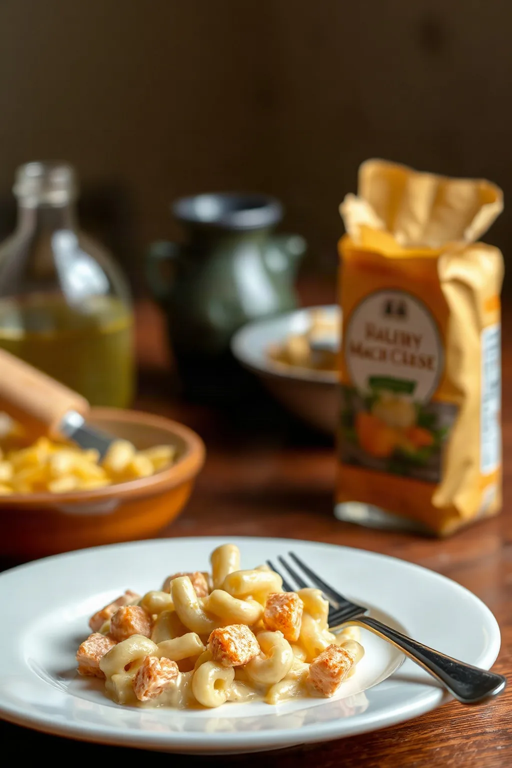 Creamy Salmon Mac and Cheese