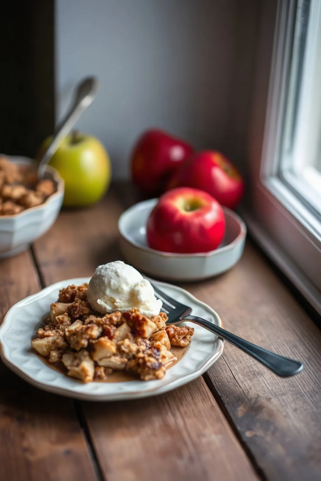 Classic Maple Apple Crisp