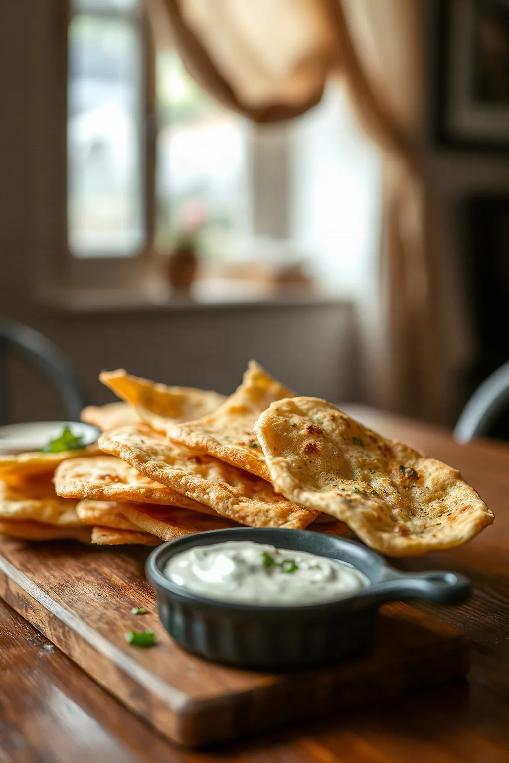 Crispy Lavash Cracker Bread