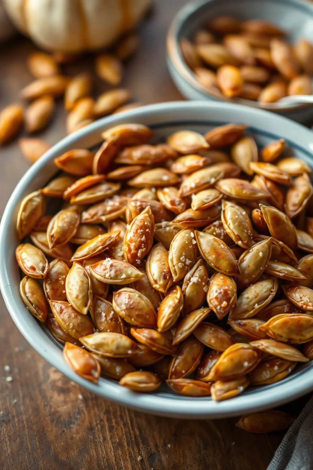 Toasted Pumpkin Seeds with Sugar and Spice