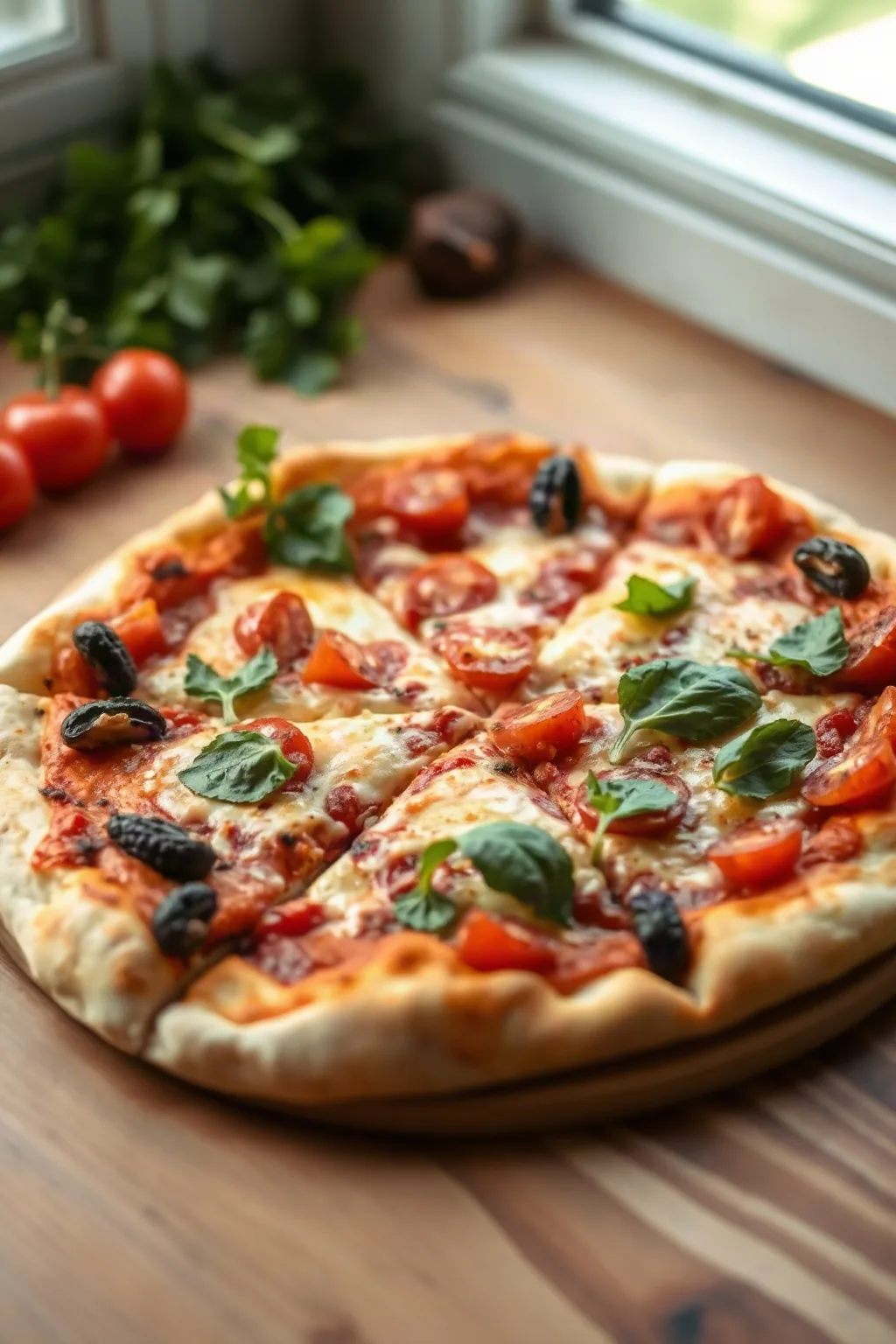 Easy Tortilla Pizza