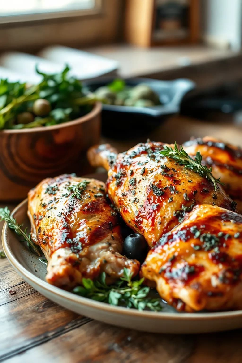 Herb Roasted Turkey Thighs