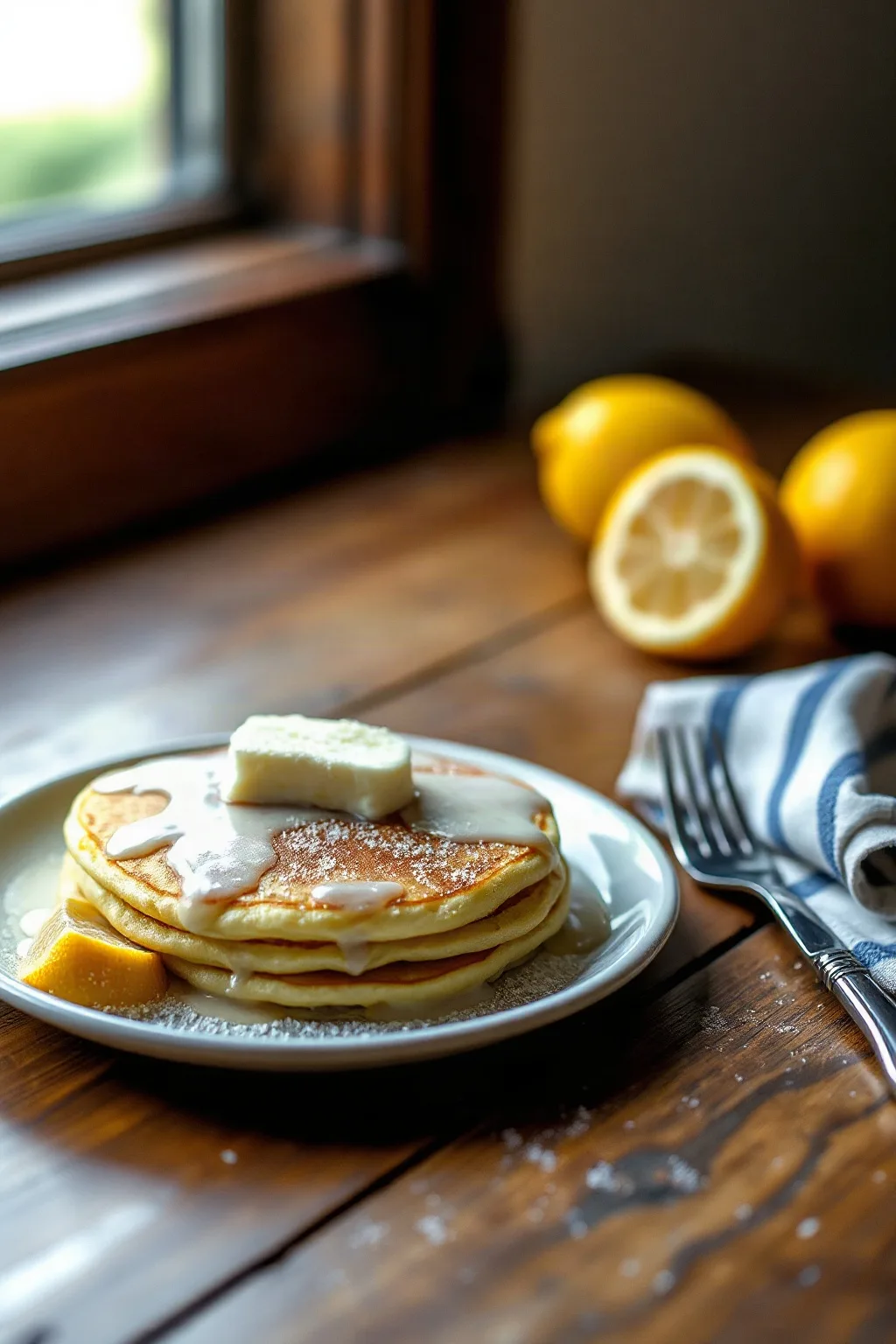 Fluffy Lemon Ricotta Pancakes