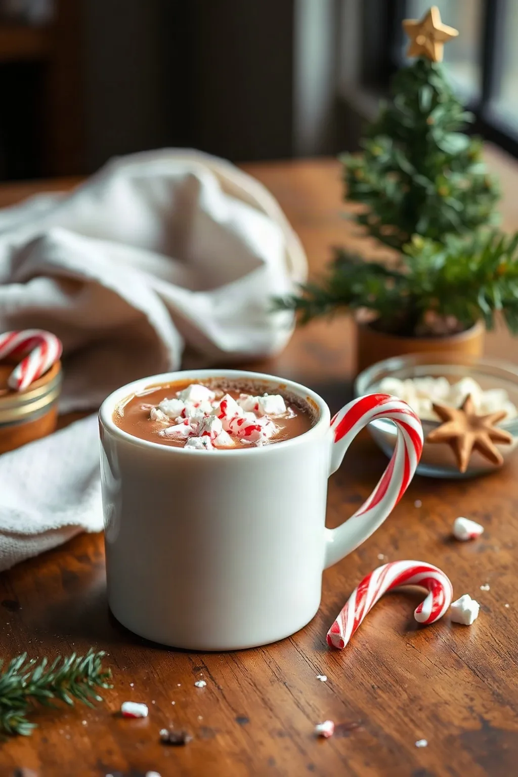 Candy Cane Cocoa: A Festive Winter Treat