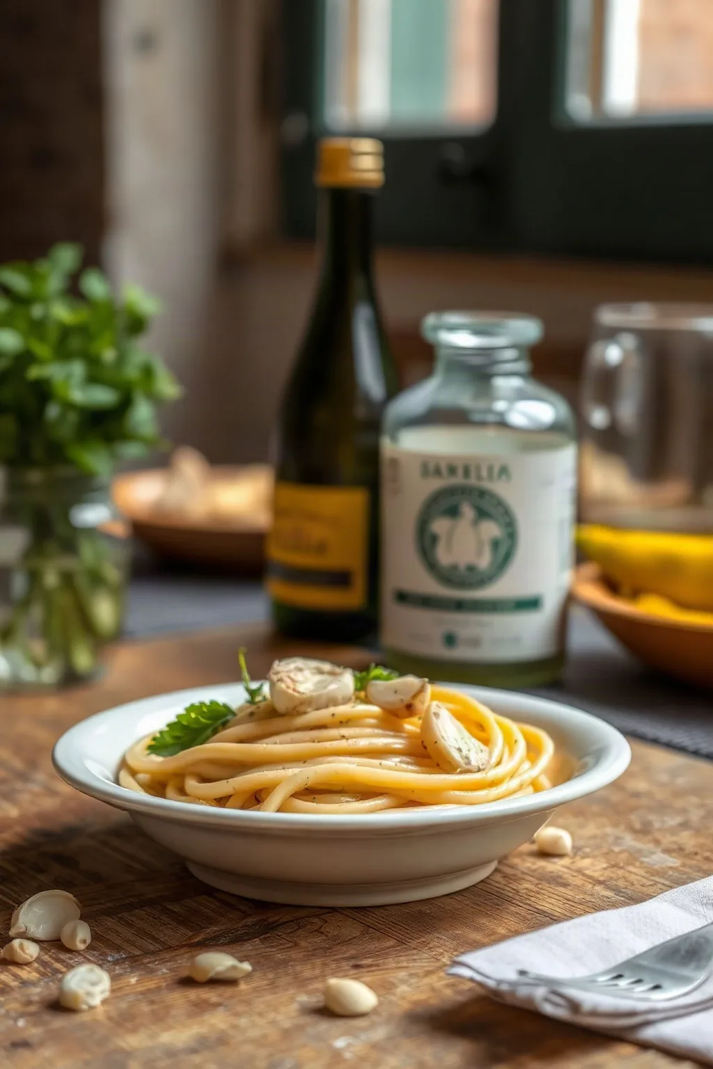 Pasta e Olio Clásica Italiana