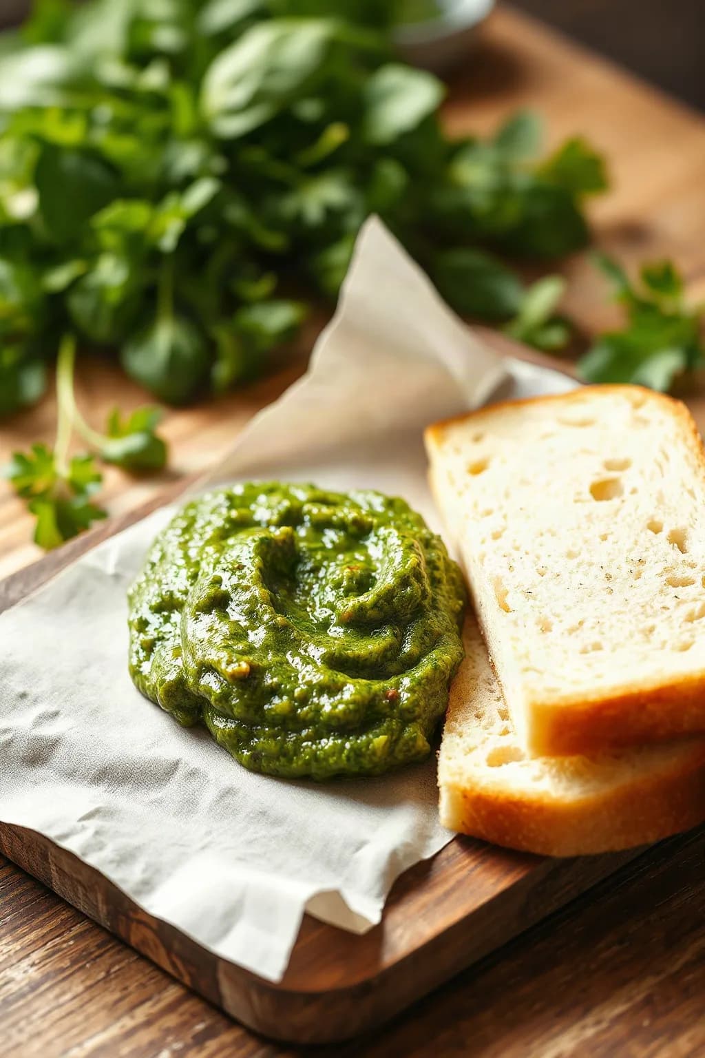 Summer Herb Pesto with Fresh Basil and Parsley