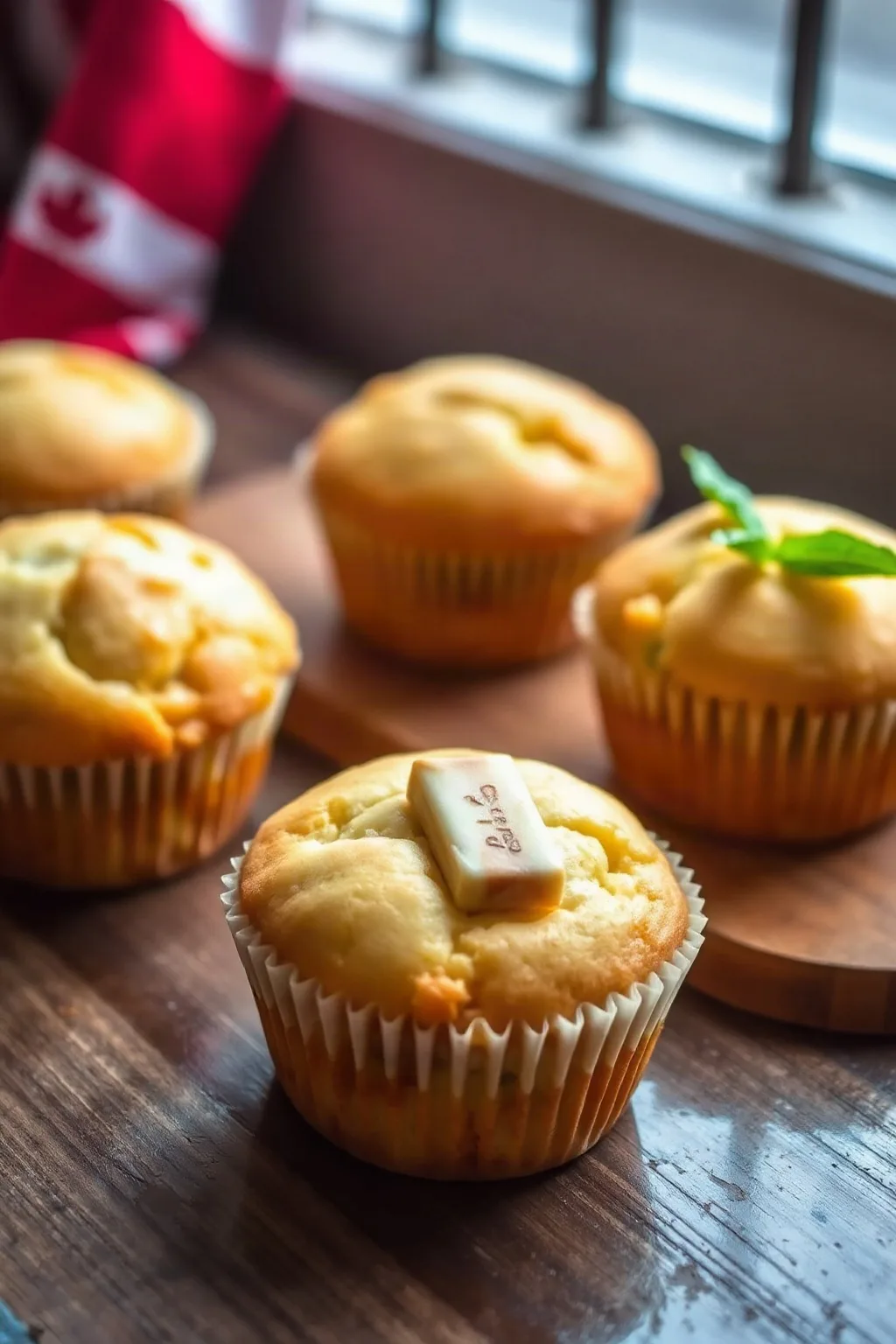Simple Pina Colada Muffins