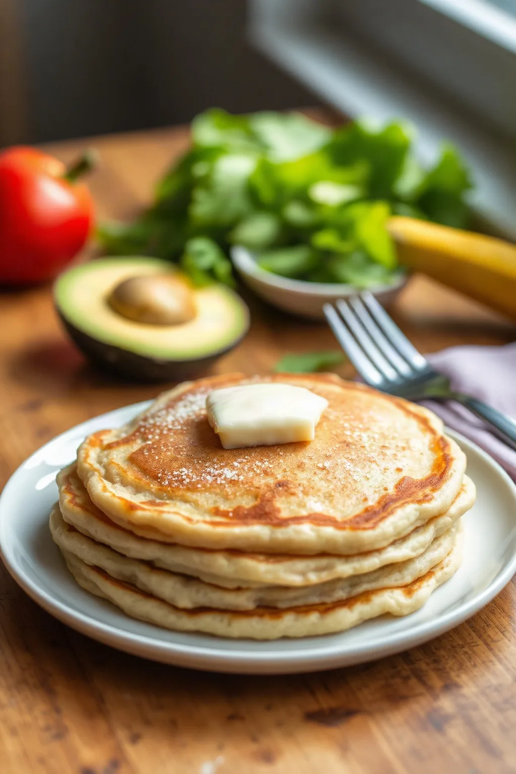 Easy Rice Flour Pancake