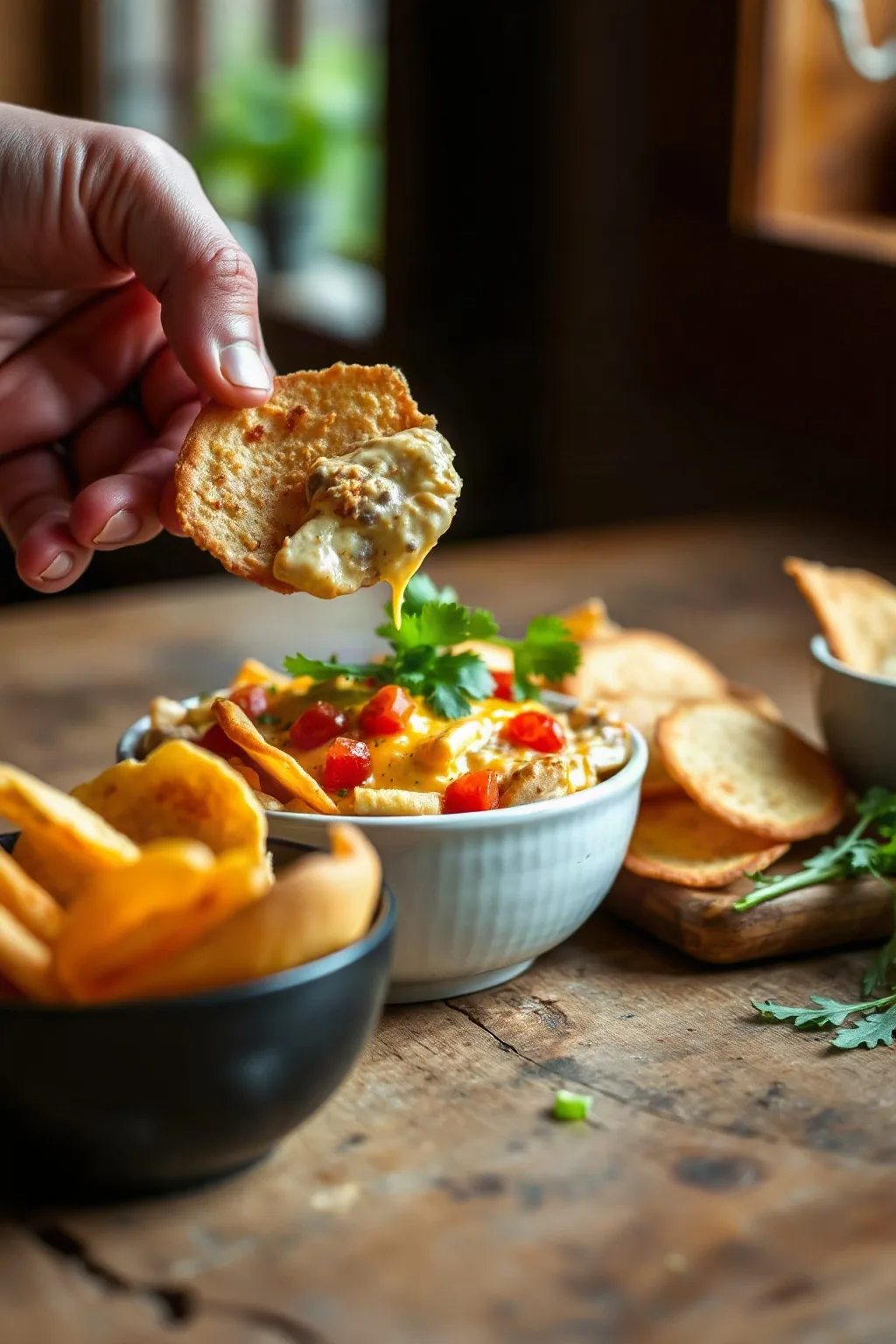 Dip de Nachos Clásico Canadiense