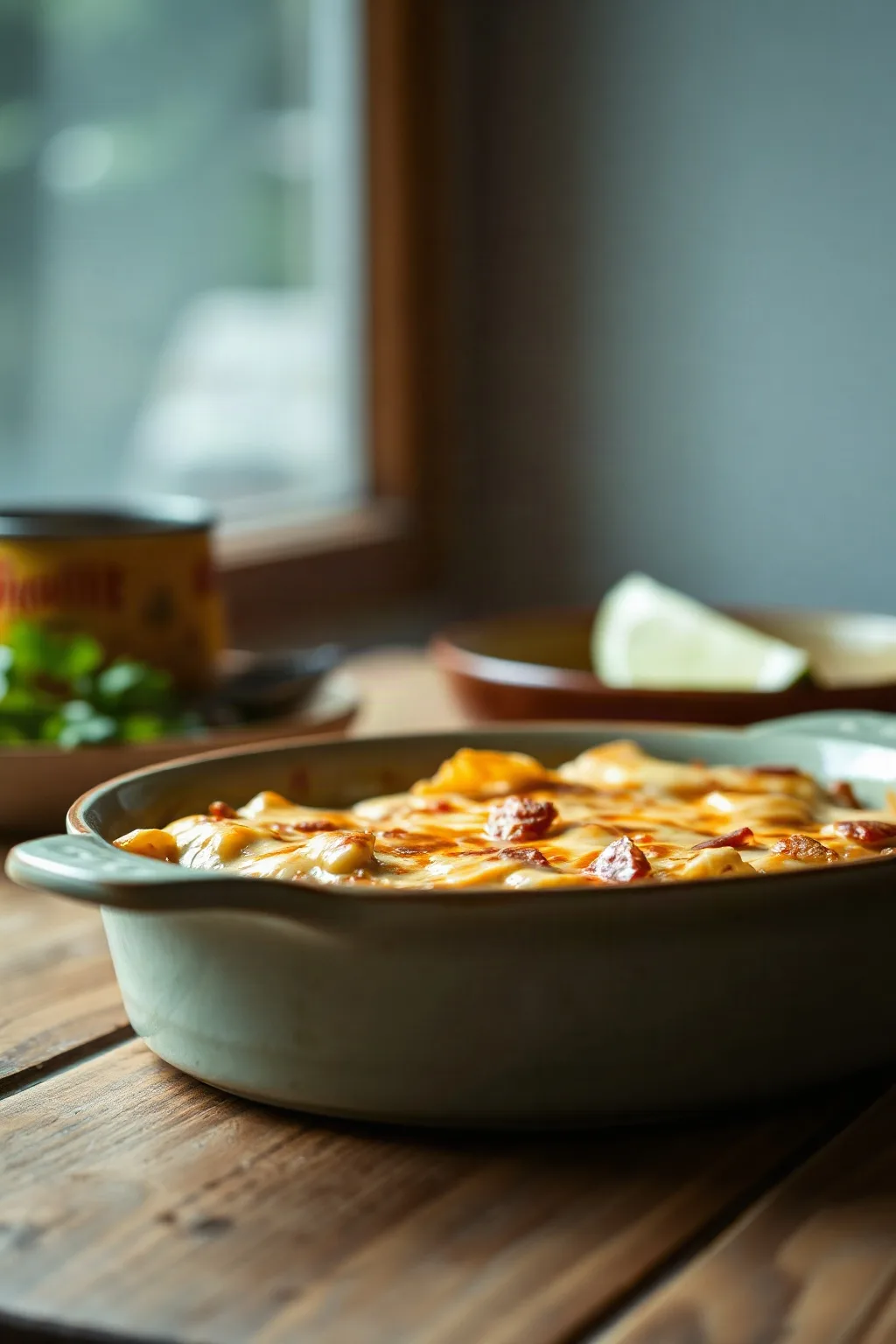 Creamy Chicken Tortilla Bake