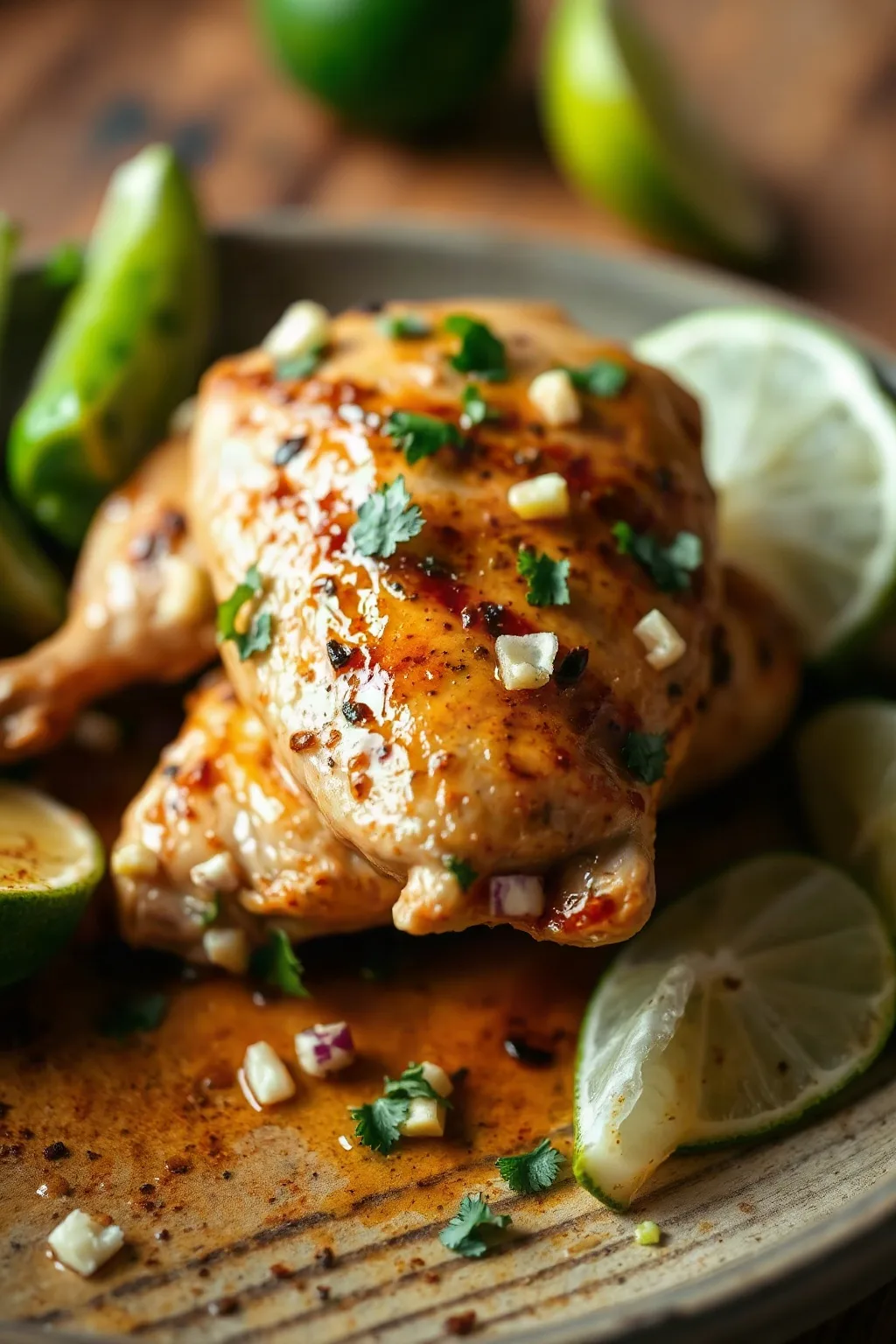 Tequila Lime Chicken with a Zesty Marinade
