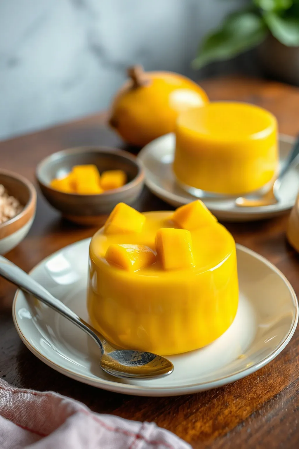 Simple Mango Pudding Delight