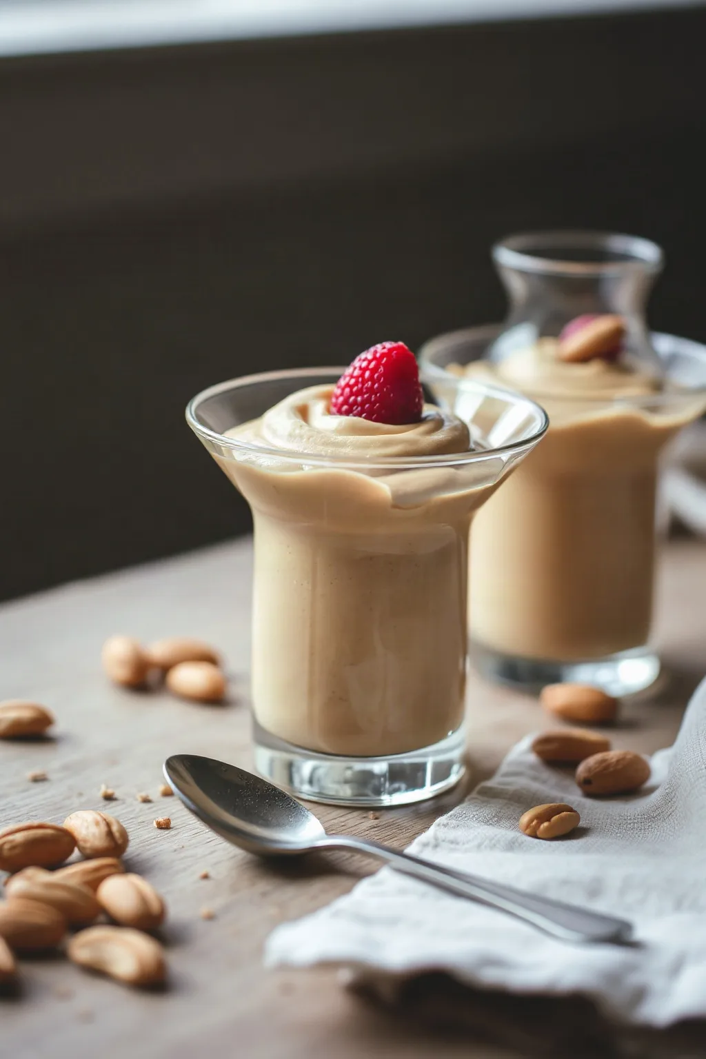 Healthy Peanut Butter Mousse Delight