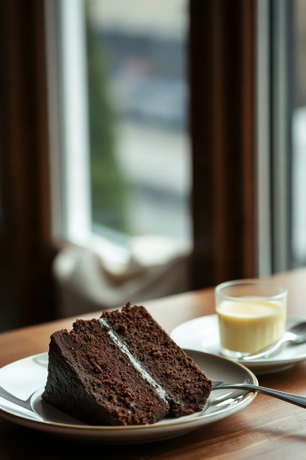 Rich Chocolate Rum Cake