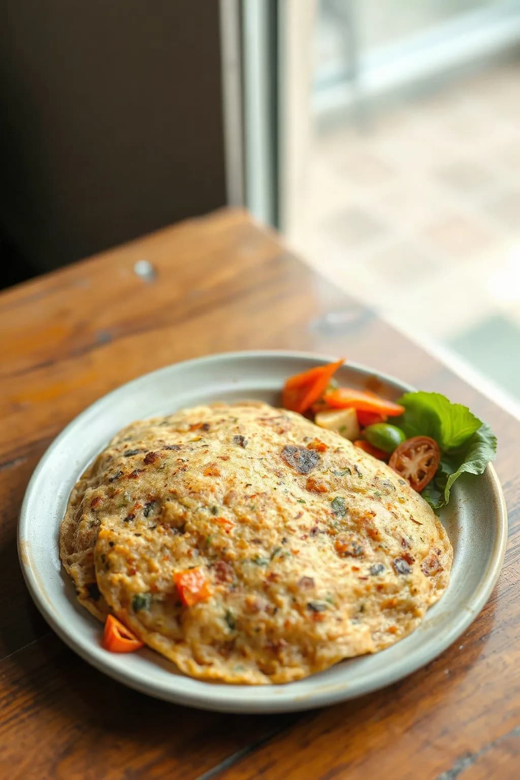 Kottu Roti aux Légumes