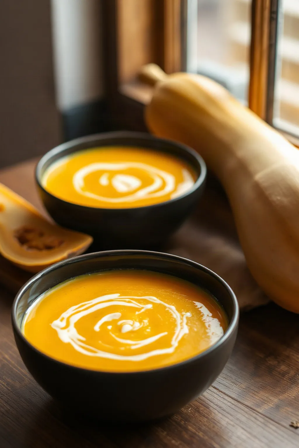 Creamy Buttercup Squash Soup