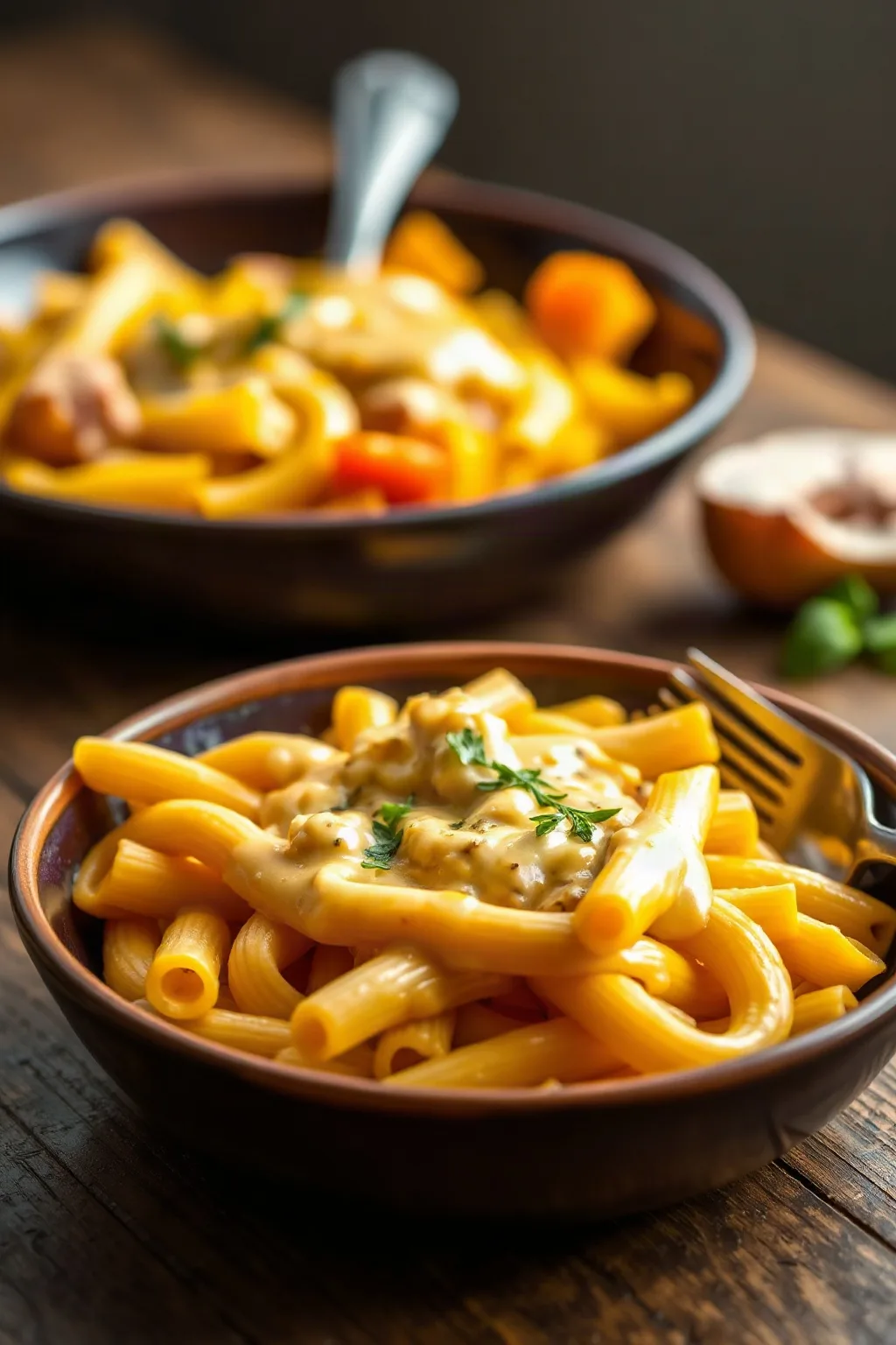 Cheesy Butternut Squash Pasta Sauce