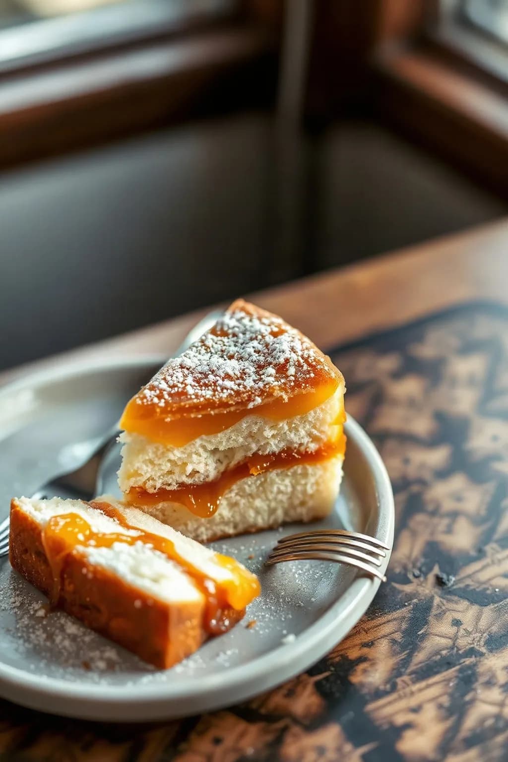 Classic Apricot Jam Cake